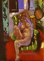Desnudo sentado en un sillón fauvismo abstracto Henri Matisse